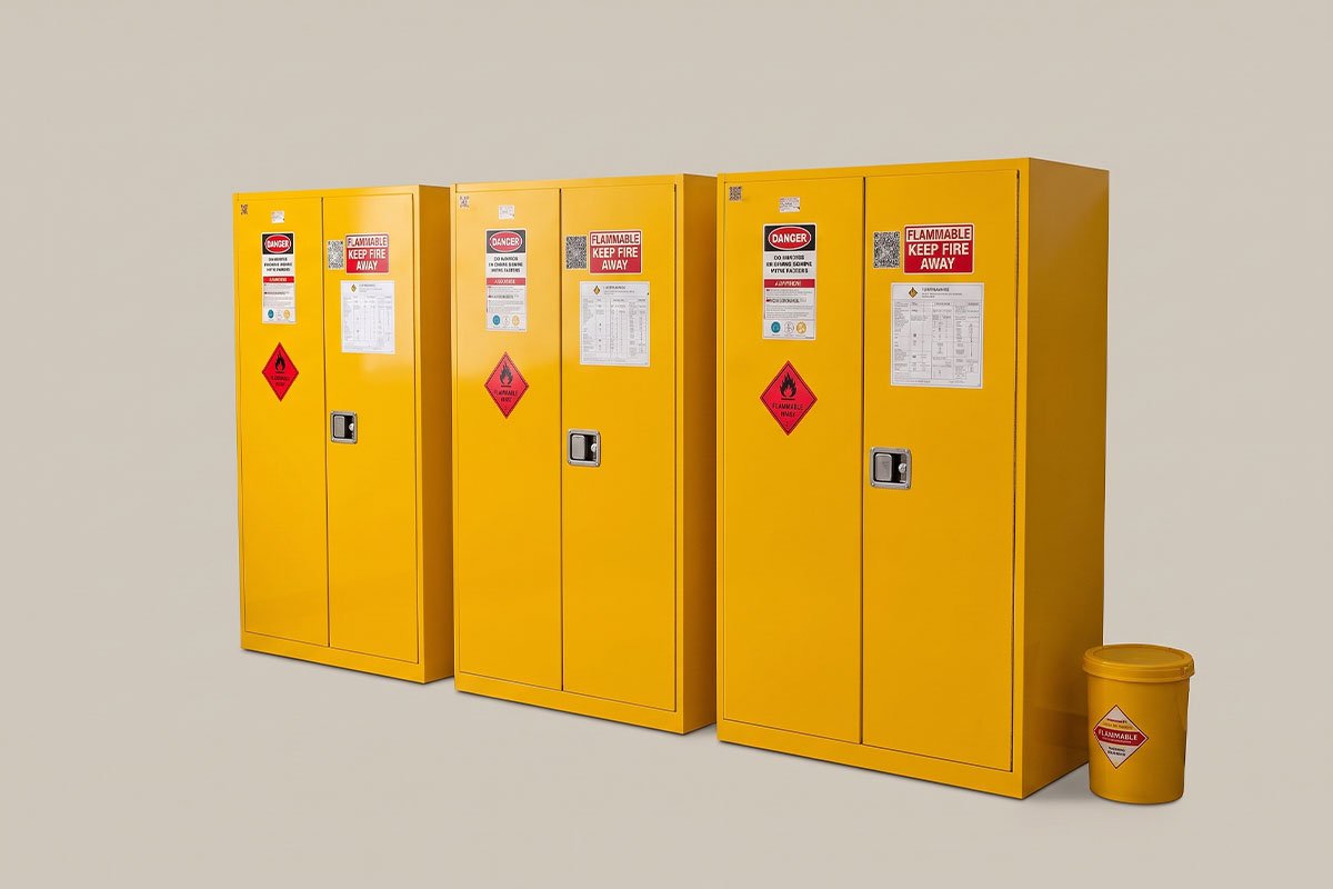 Flammable Safety Storage Cabinet Seri FC-02 – Brand i-blush® LabPro