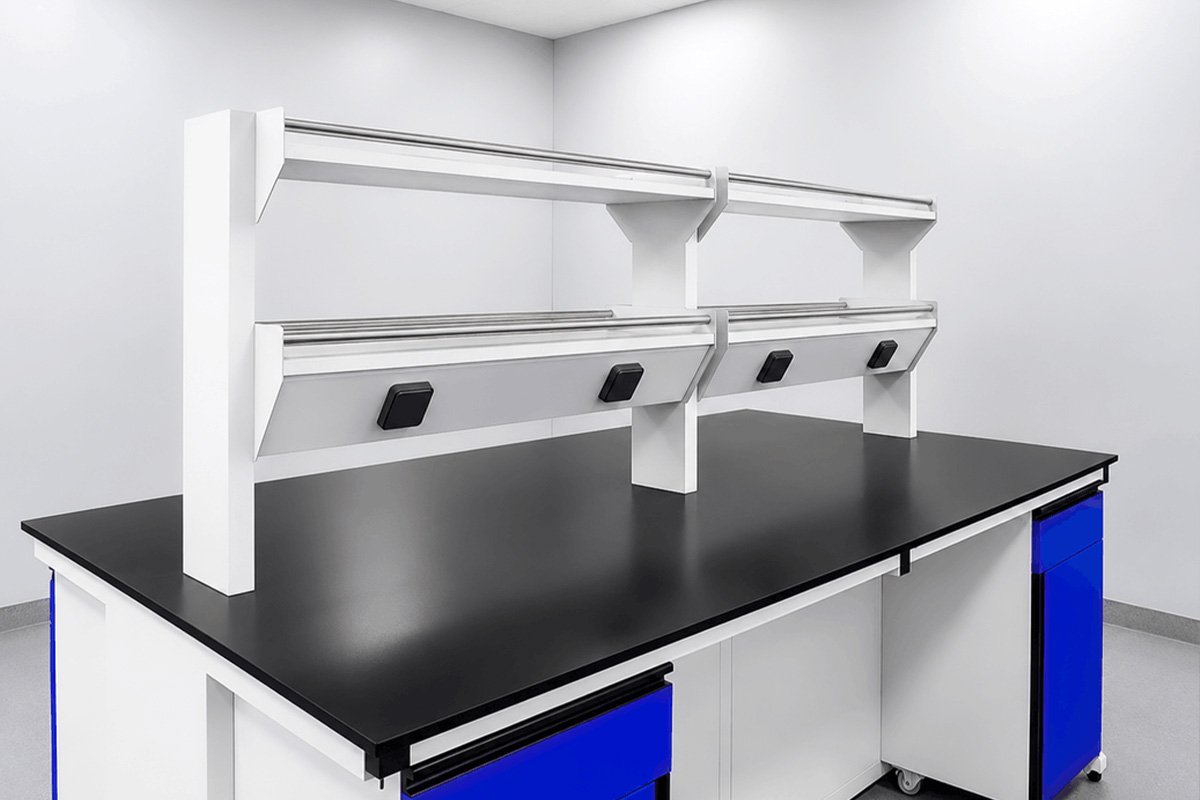 Rak Reagen Central Rack Laboratorium Seri IB-CRK Modular – Brand i-blush® LabPro - Foto 3