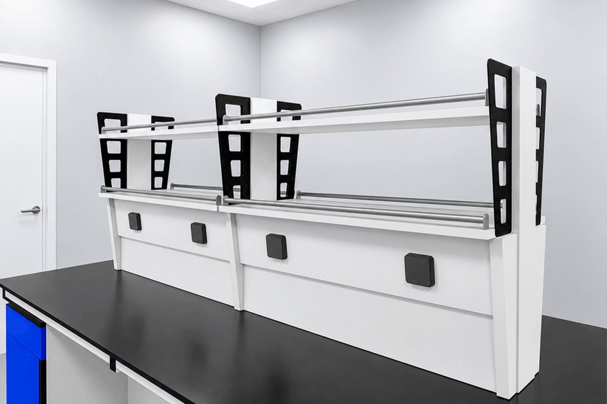 Rak Reagen Central Rack Laboratorium Seri IB-CRK Modular – Brand i-blush® LabPro - Foto 2