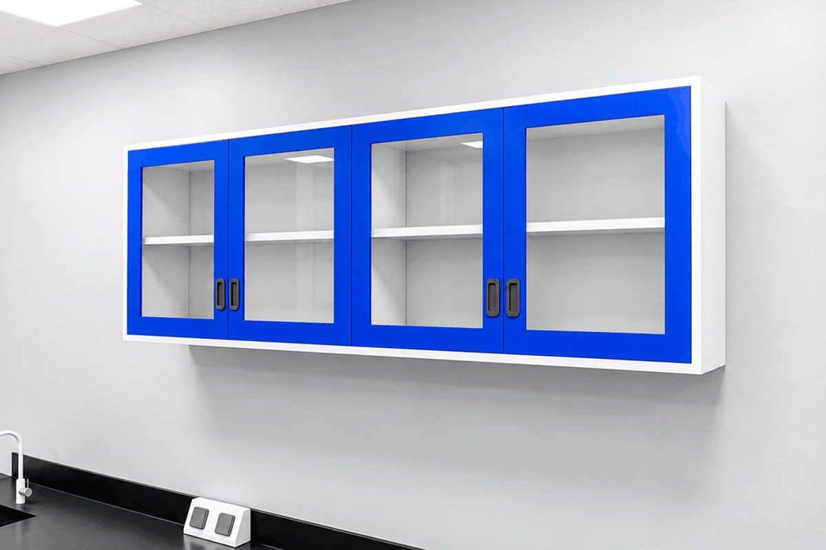 Lemari Gantung Hanging Wall Cabinet Laboratorium Seri IB-HWC – Brand i-blush® LabPro - Foto 2