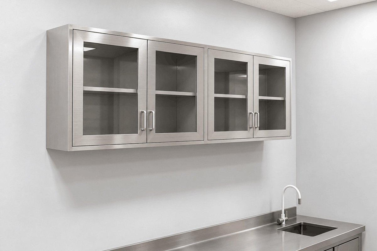 Lemari Gantung Hanging Wall Cabinet Laboratorium Seri IB-HWC – Brand i-blush® LabPro