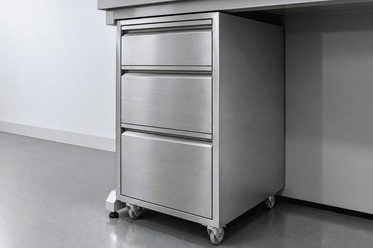 Lemari Bergerak Moveable Cabinet Laboratorium Seri IB-MCB Modular – Brand i-blush® LabPro - Foto 2