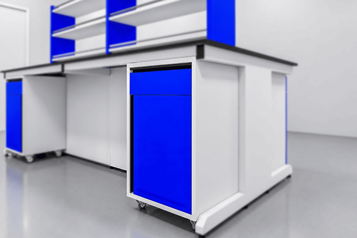 Lemari Bergerak Moveable Cabinet Laboratorium Seri IB-MCB Modular – Brand i-blush® LabPro - Foto 3