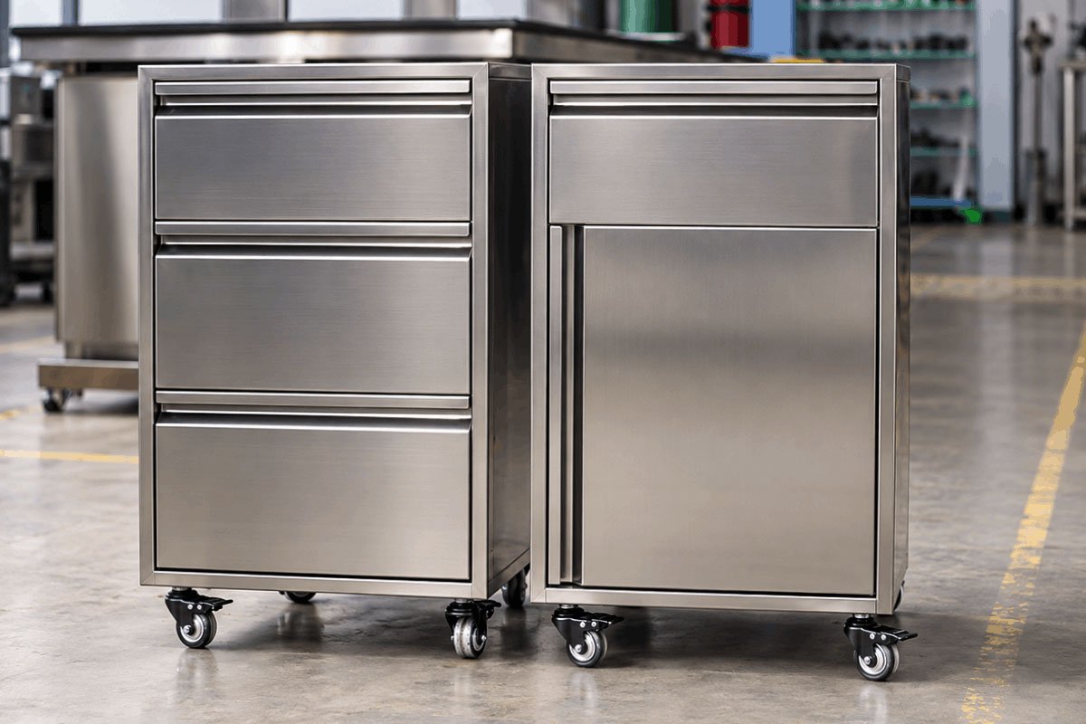 Lemari Bergerak Moveable Cabinet Laboratorium Seri IB-MCB Modular – Brand i-blush® LabPro - Foto 4