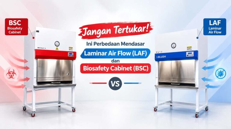 Jangan Tertukar! Ini 3 Perbedaan Mendasar Laminar Air Flow (LAF) dan Biosafety Cabinet (BSC)